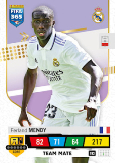 Ferland Mendy Real Madrid 2023 FIFA 365 Team Mate #193